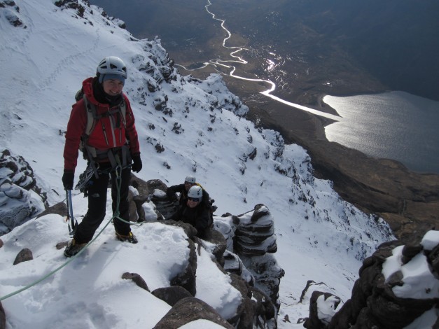 Mountaineering An Teallach