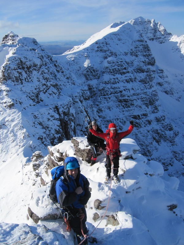 Mountaineering Torridon euphoria
