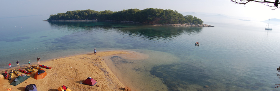 3 Dalmatian Islands Kayak camp Croatia